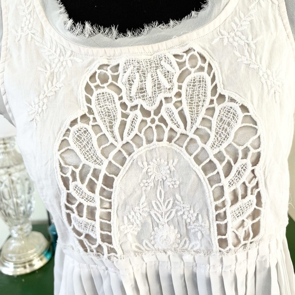 Boho Feminine Baby Doll Blouse - Picture 2 of 10